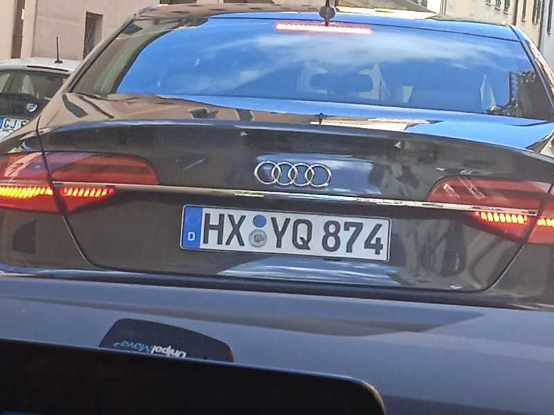 Audi A6 spotted in Ventimiglia