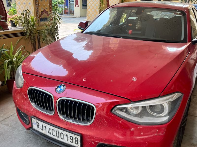 BMW 1 Series spotted in Jaipur