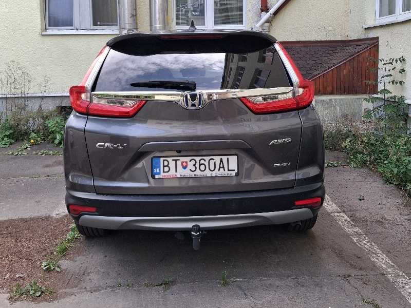 Honda CR-V spotted in Poprad