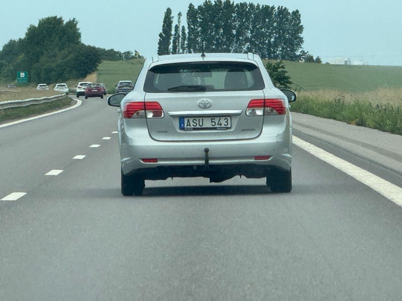 Toyota Avensis spotted in Malmö