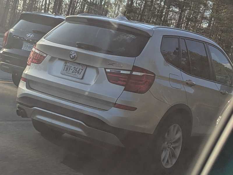 BMW X3 (2013) spotted in Richmond, United States