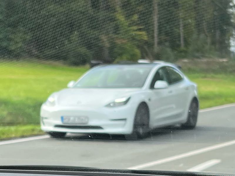 Tesla Model 3 spotted in Arnsberg