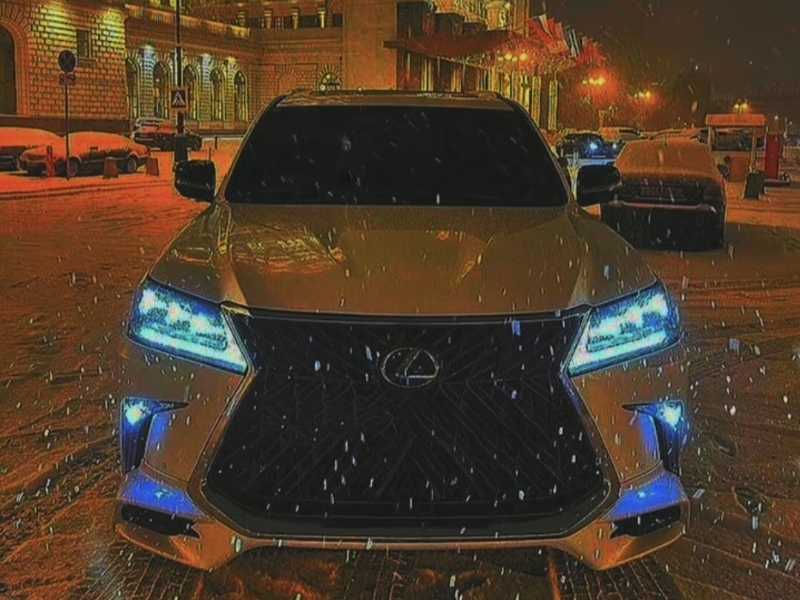 Lexus LX spotted in Dubai