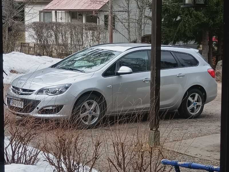 Opel Astra spotted in Imatra