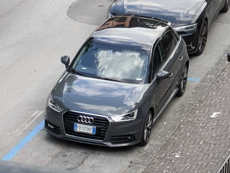 Audi A1 spotted in Pistoia