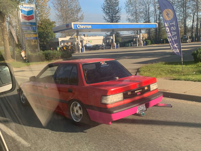 Honda Civic spotted in Abbotsford