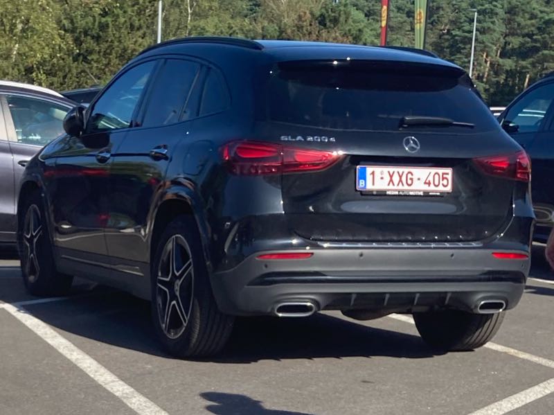 Mercedes-Benz GLA 200 spotted in Herentals