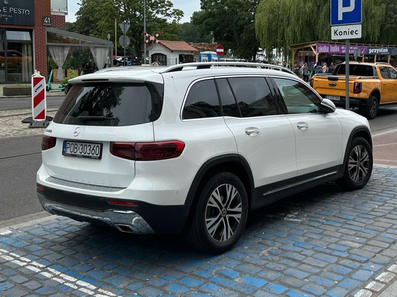 Mercedes-Benz GLB spotted in Kołobrzeg