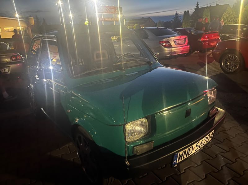 Fiat 126 (1980) spotted in Legionowo, Poland