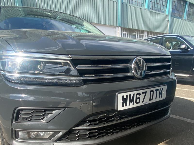Volkswagen Tiguan spotted in London