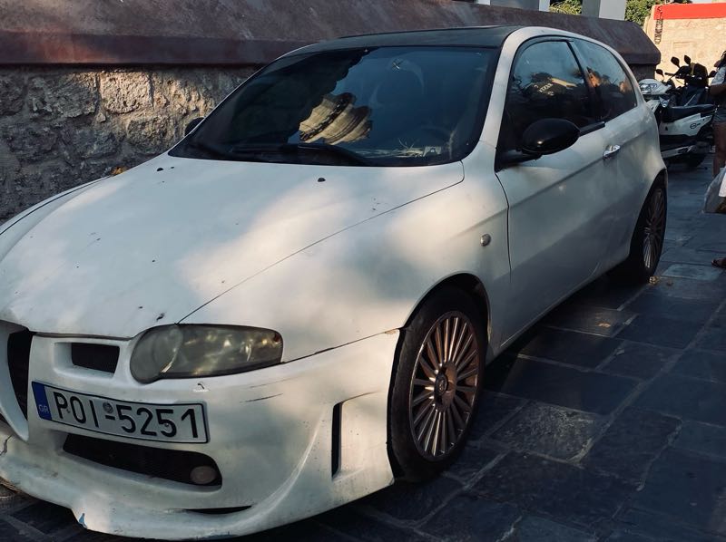 Alfa Romeo 147 spotted in Rhodes
