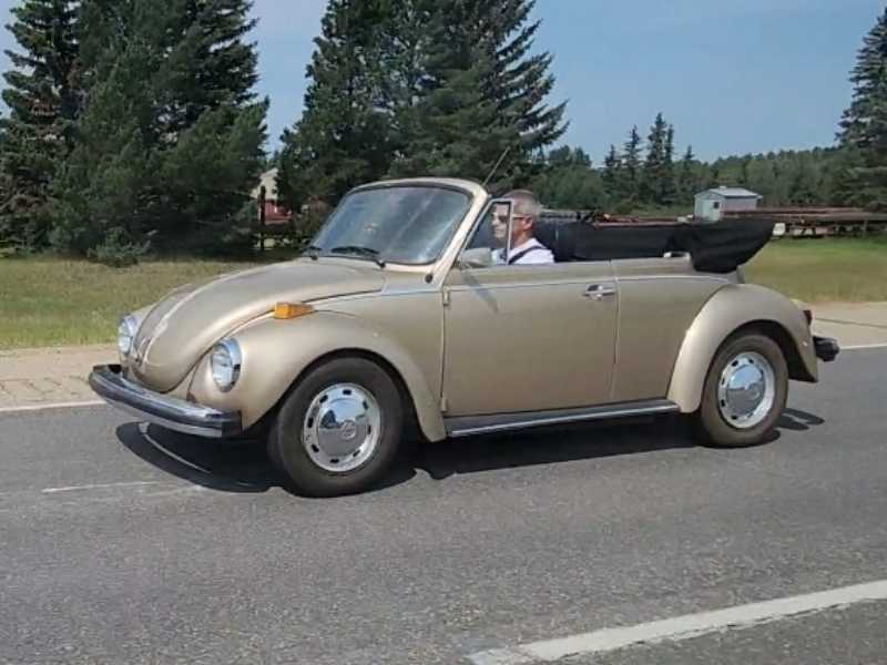 Volkswagen Beetle Convertible spotted in Slave Lake