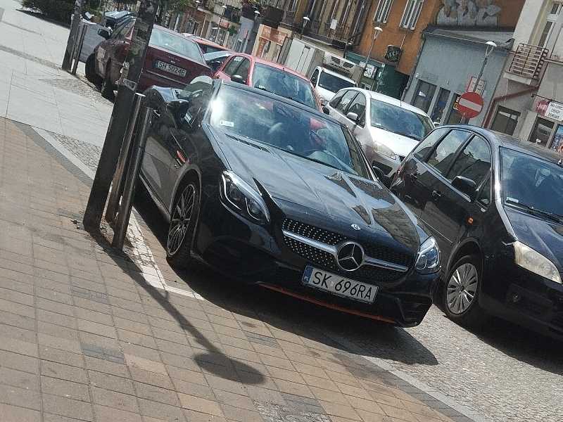 Mercedes-Benz SLC spotted in Będzin