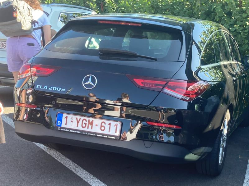 Mercedes-Benz CLA 200d spotted in Herentals