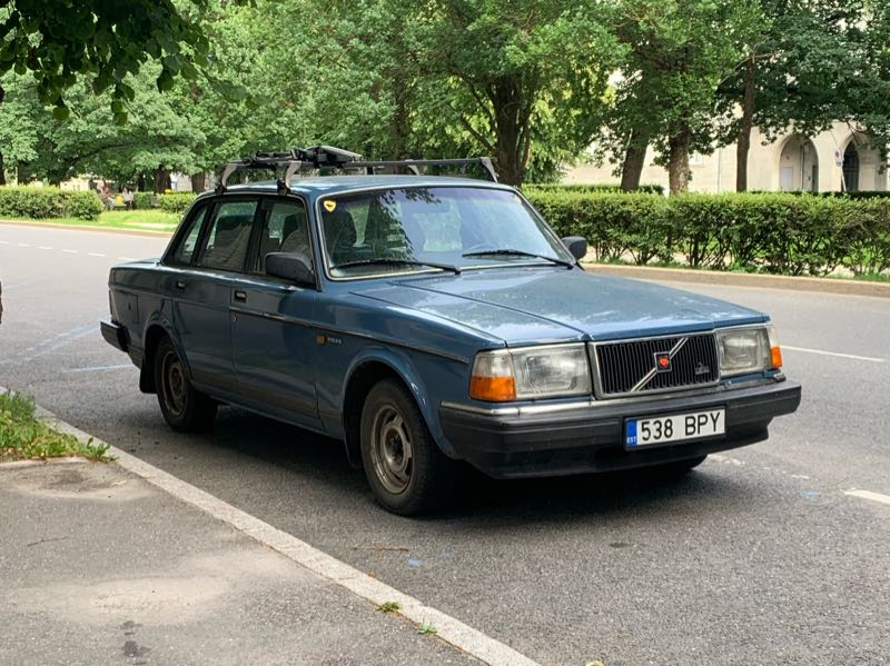 Volvo 240 spotted in Tallinn