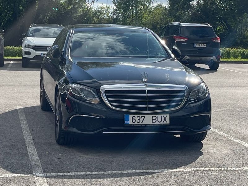 Mercedes-Benz E-Class spotted in Pärnu