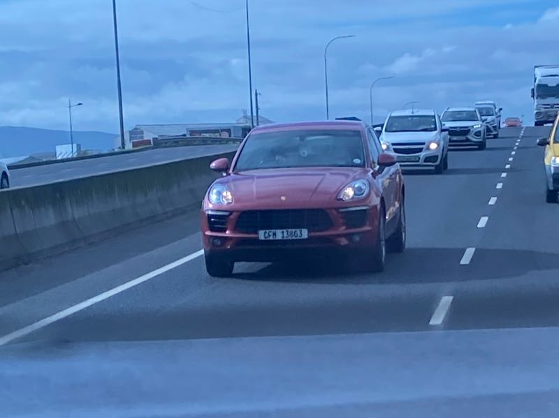 Porsche Macan (2015) spotted in Cape Town, South Africa