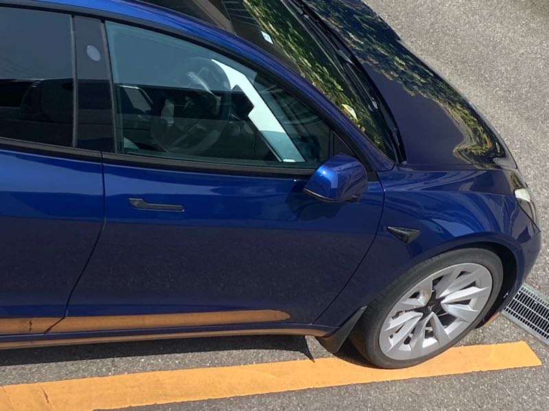 Tesla Model 3 spotted in Kobe
