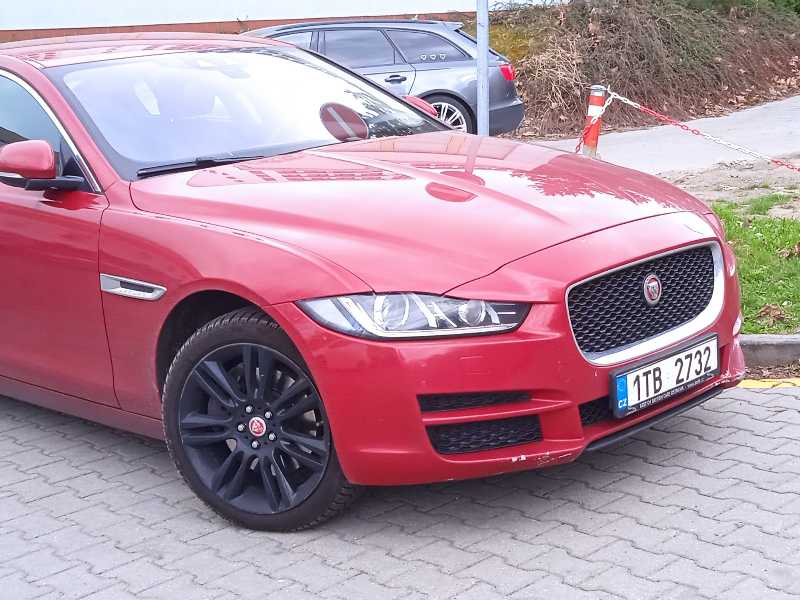 Jaguar XE spotted in Ostrava
