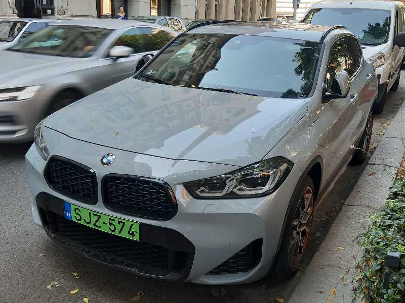 BMW X2 spotted in Budapest