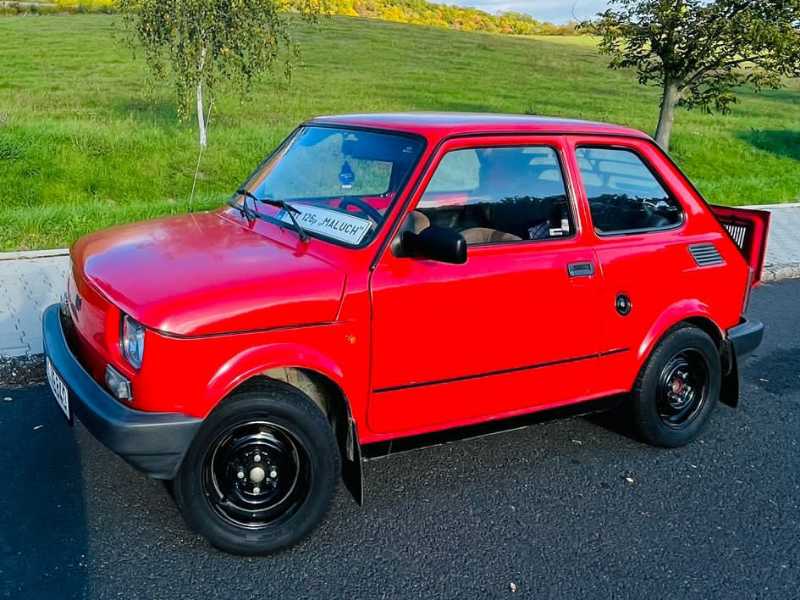 Fiat 126 spotted in Ústí nad Labem
