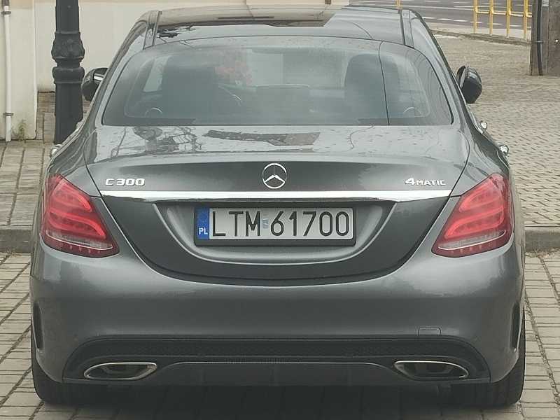 Mercedes-Benz C300 spotted in Tomaszów Lubelski