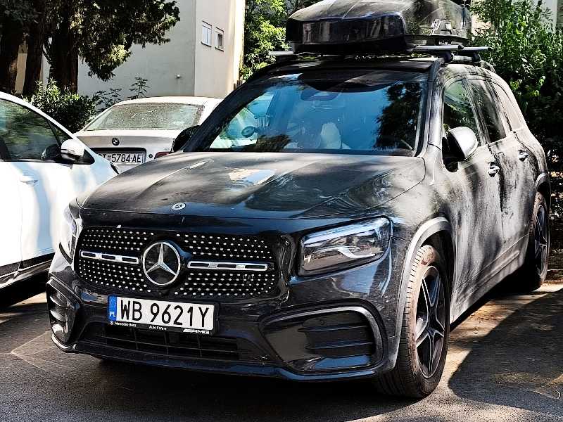 Mercedes-Benz GLB spotted in Split