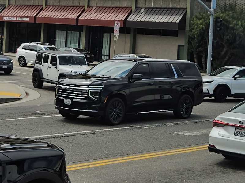 Chevrolet Suburban spotted in Los Angeles