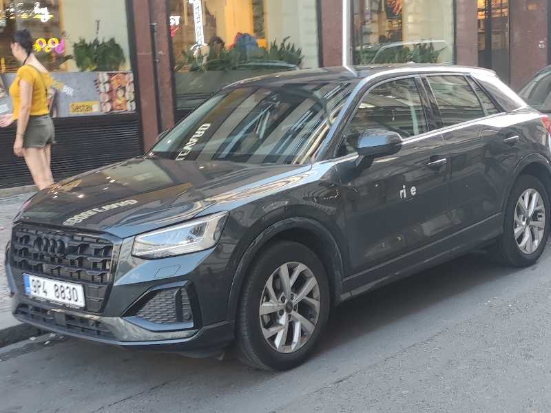 Audi Q2 spotted in Prague