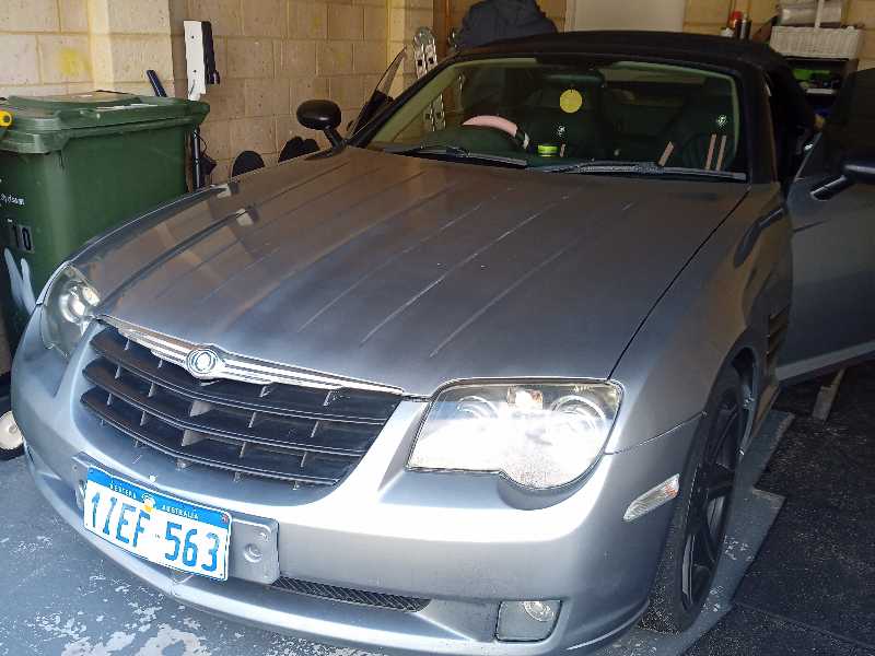 Chrysler Crossfire spotted in Perth