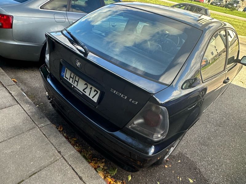 BMW 320d spotted in Klaipėda