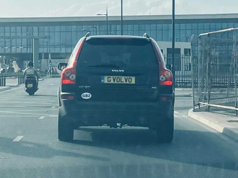 Volvo XC90 spotted in Gibraltar