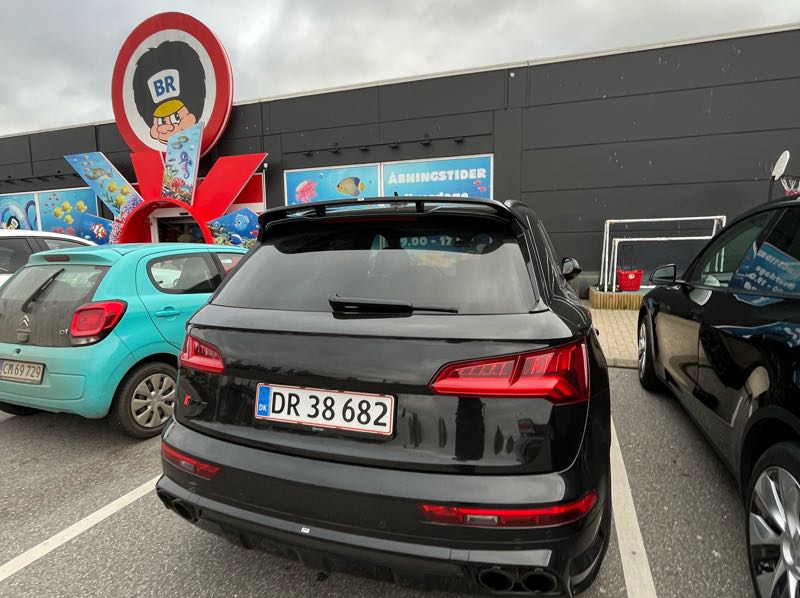 Audi Q5 spotted in Klinteby Frihed