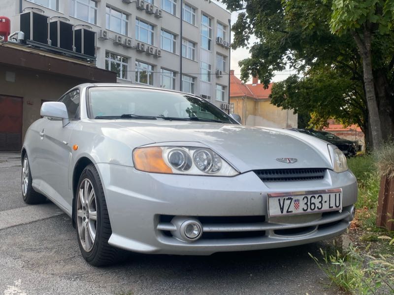 Hyundai Tuscani spotted in Varaždin