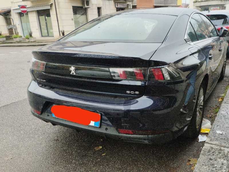 Peugeot 508 spotted in Verona