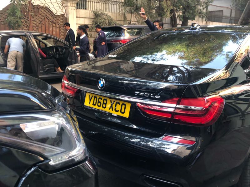 BMW 740Li spotted in Karachi