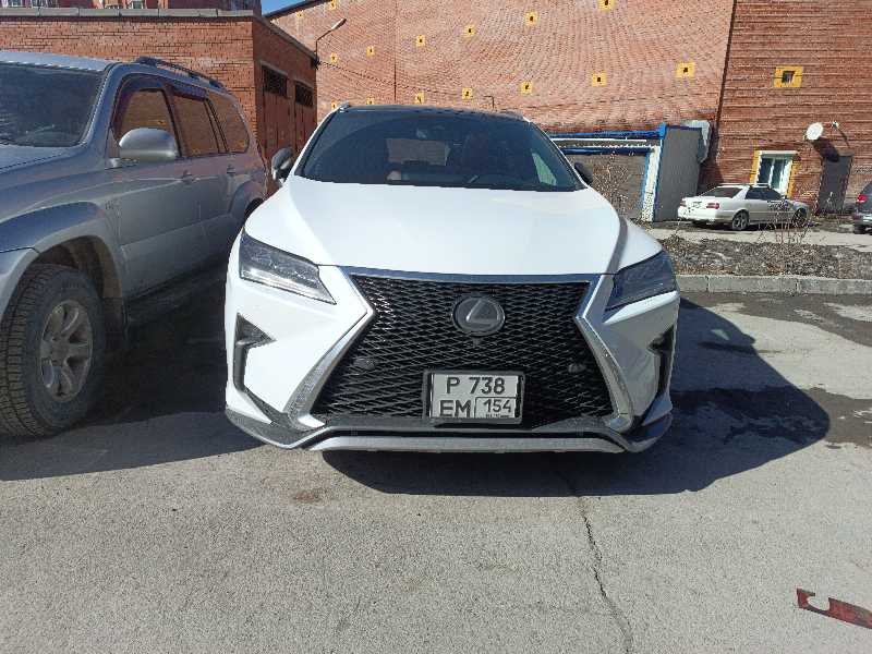 Lexus RX spotted in Novosibirsk
