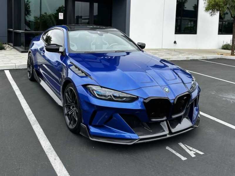 BMW M4 G82 spotted in Monaco