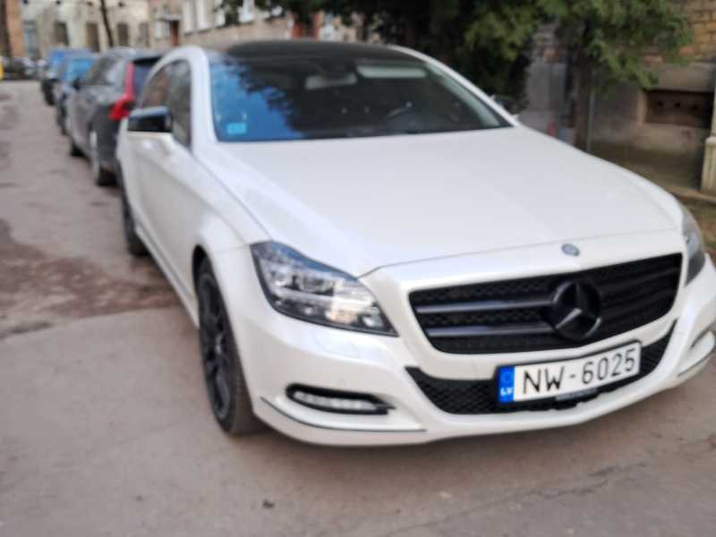Mercedes-Benz CLS-Class spotted in Jelgava