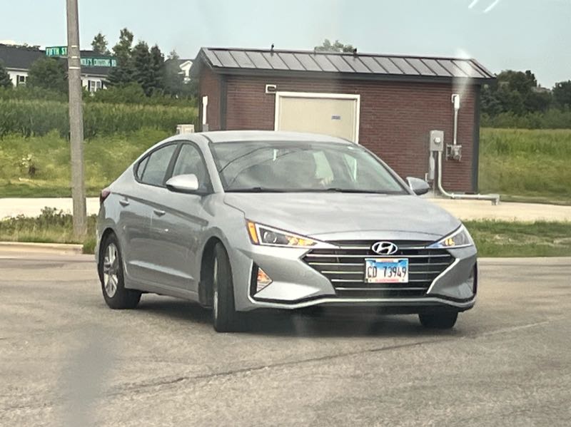 Hyundai Elantra (2020) spotted in Aurora, United States