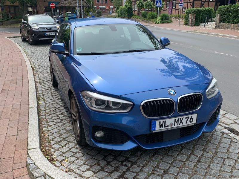 BMW 1 Series (2018) spotted in Hamburg, Germany