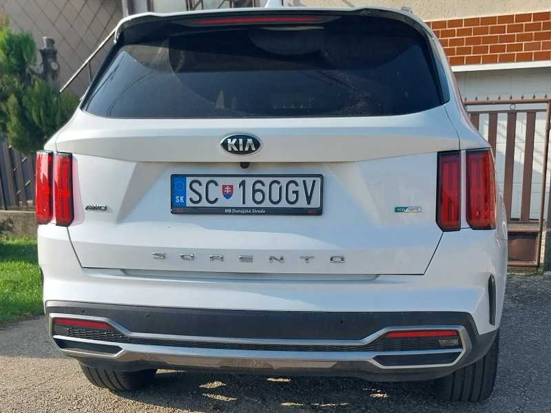 Kia Sorento spotted in Bratislava