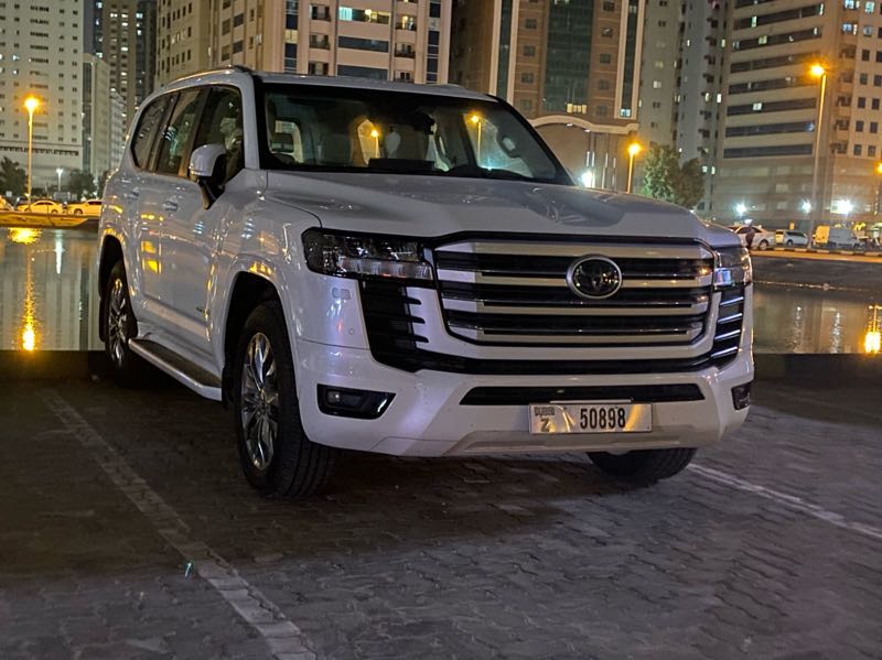 Toyota Land Cruiser (2024) spotted in Sharjah, United Arab Emirates