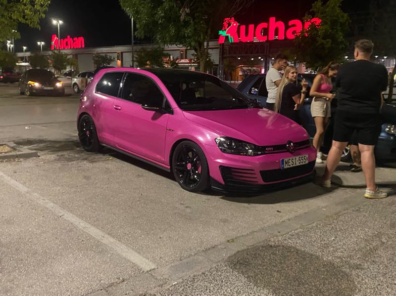Volkswagen Golf spotted in Kecskemét