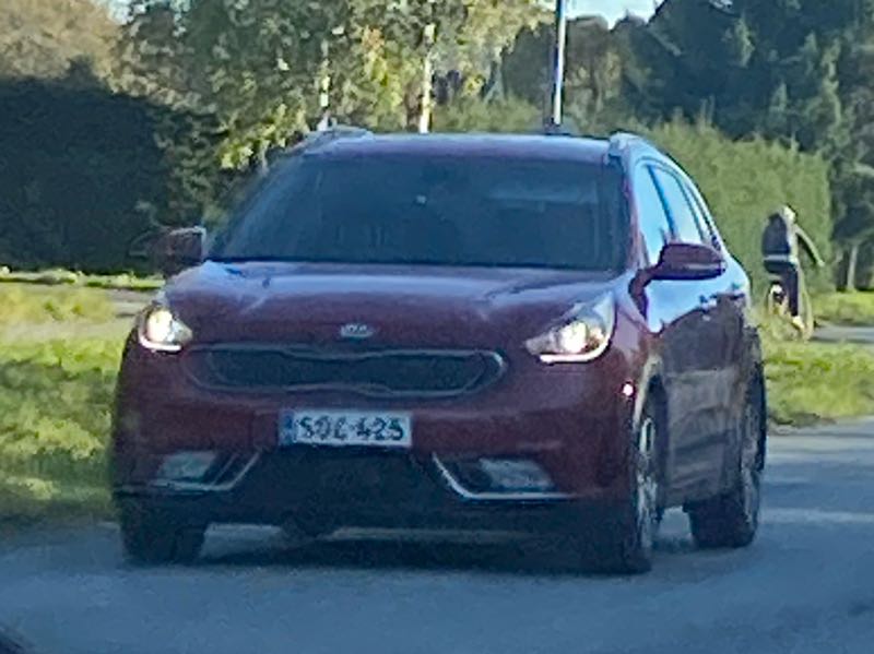Kia Niro spotted in Kokkola