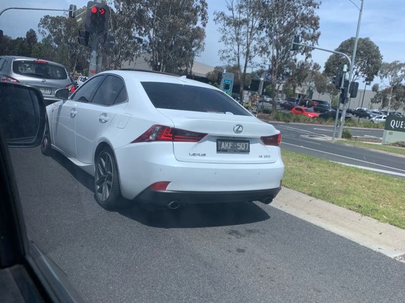 Lexus IS 300 spotted in Melbourne