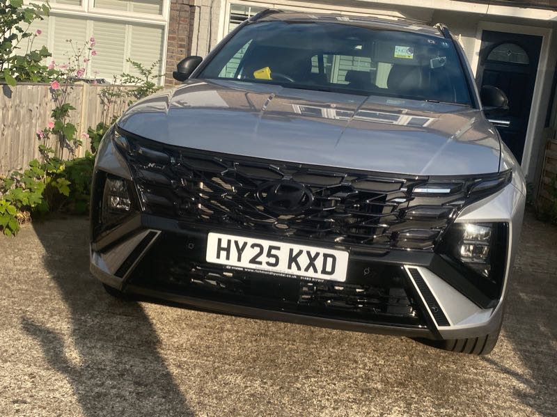 Hyundai Tucson spotted in London