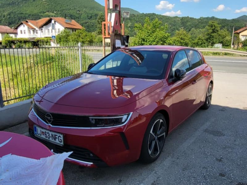 Opel Astra (2022) spotted in Konjic, Bosnia and Herzegovina