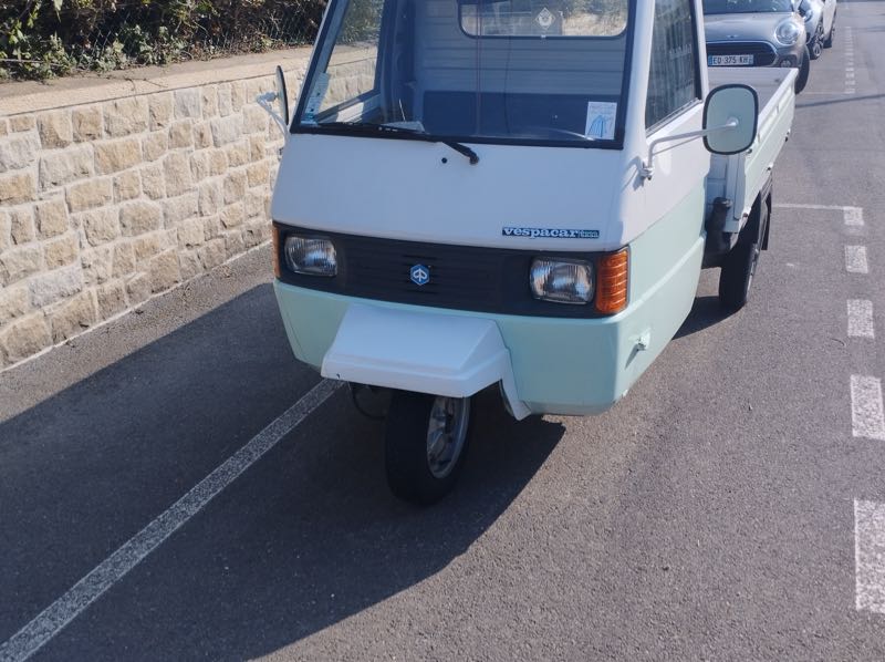 Vespa Ape (1980) spotted in Saint-Malo, France