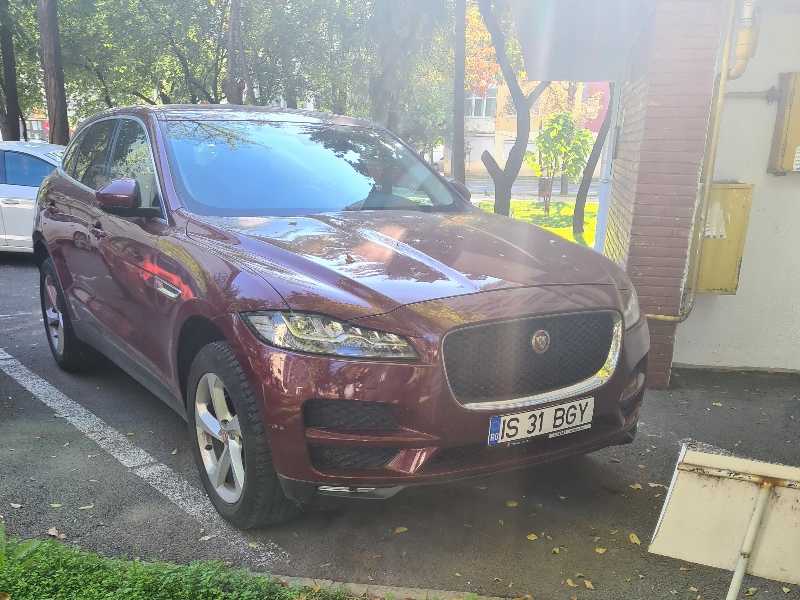 Jaguar F-Pace spotted in Iaşi